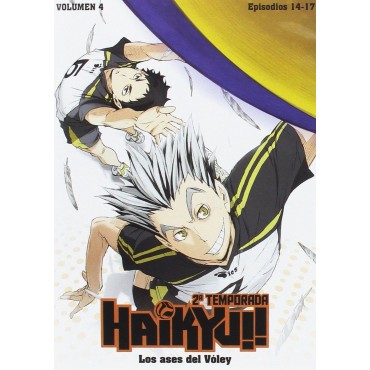 Haikyu!! Los Ases Del Voley Temporada 2 Parte 2 Ep. 14-25 [DVD]
