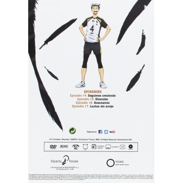 Haikyu!! Los Ases Del Voley Temporada 2 Parte 2 Ep. 14-25 [DVD]