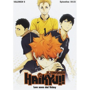 Haikyu!! Los Ases Del Voley Temporada 2 Parte 2 Ep. 14-25 [DVD]