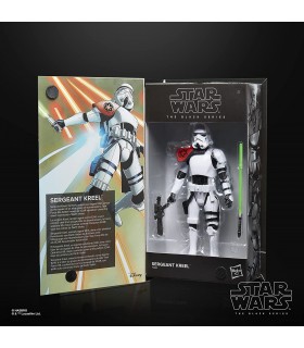 Figura Sargento Kreel Star Wars Black Series Articulada 15 cms
