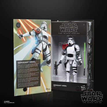 Figura Sargento Kreel Star Wars Black Series Articulada 15 cms