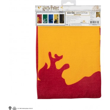 Toalla de Playa Gryffindor Harry Potter 140 x 70 cms