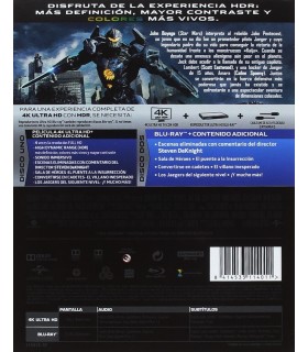 Pacific Rim: Insurrección [4K UHD,Blu-ray] (2018) Pacific Rim: Uprising