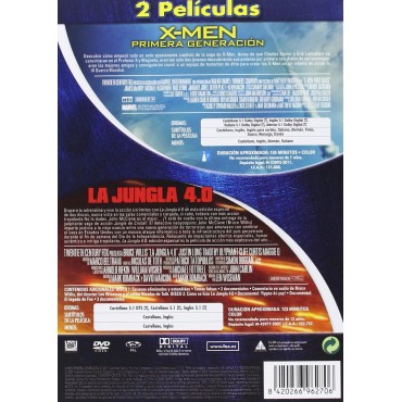 X-Men: Primera Generación  Jungla 4.0 [DVD]