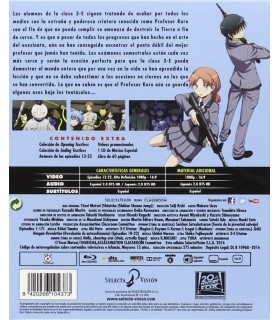 Assassination Classroom - Season 1 Part 2 [BLU_RAY]