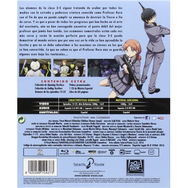 Assassination Classroom - Season 1 Part 2 [BLU_RAY]