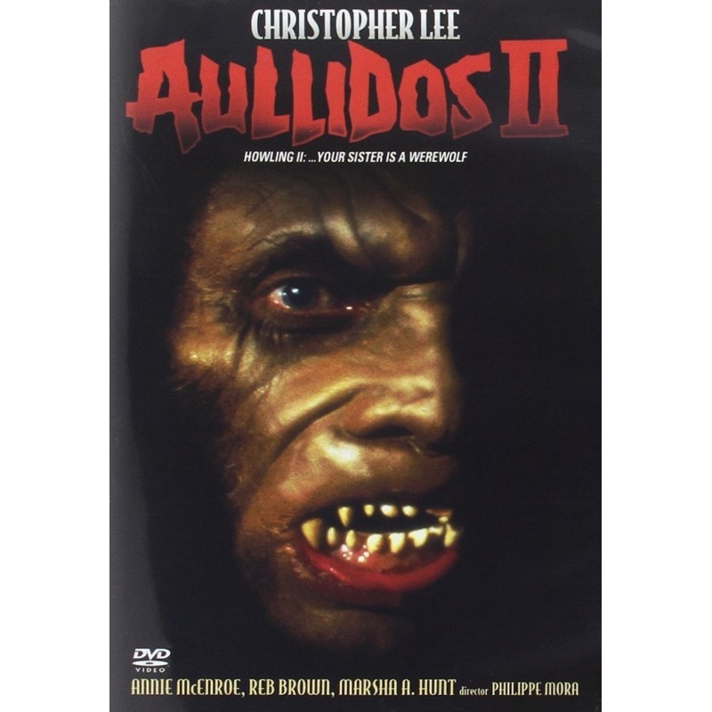 Aullidos 2 DVD 1985 Howling II: ...Your Sister Is a Werewolf