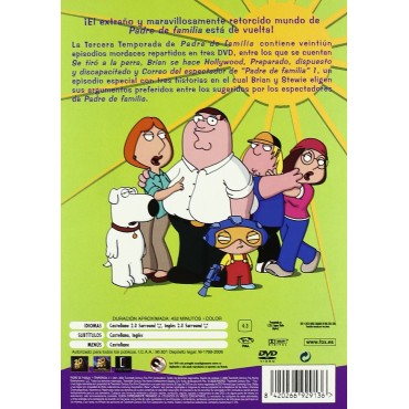Padre de familia (3ª temporada) [DVD]
