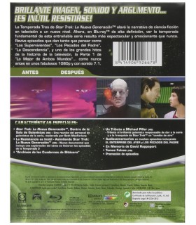 STAR TREK: NUEVA GENERACION (TEMPORADA 3) (BLU-RAY)