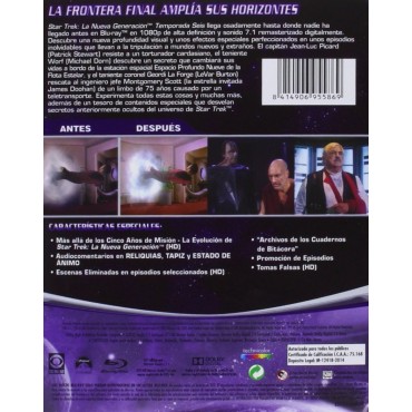 STAR TREK. LA NUEVA GENERACION: TEMPORADA 6 (BLU-RAY)