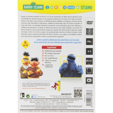 Barrio Sésamo: Juega Conmigo - Volumen 6 [DVD]