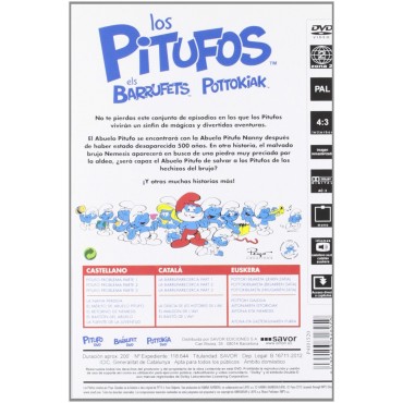 LOS PITUFOS 11: EL SABIO ABUELO PITUFO (DVD)