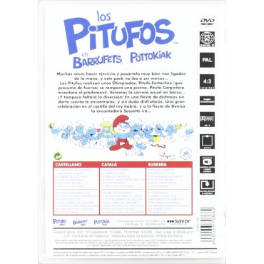 Los Pitufos: Deporte y fiesta [DVD]