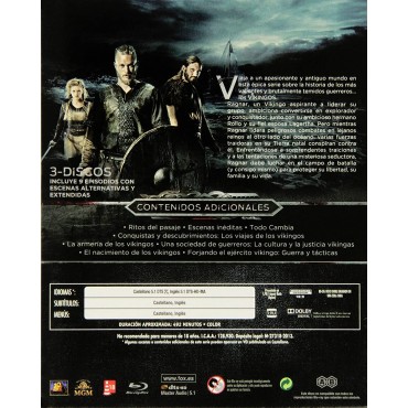 Vikingos - Temporada 1 [Blu-ray]