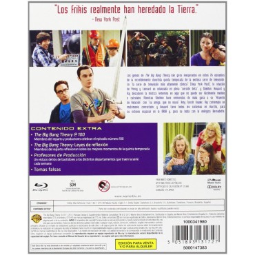 THE BIG BANG THEORY: TEMPORADA 5 COMPLETA (BLU-RAY)