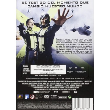 X-men primera generacion [DVD]