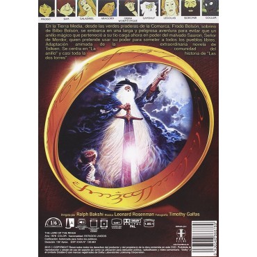 El Señor de los Anillos [DVD] (1978) The Lord of the Rings