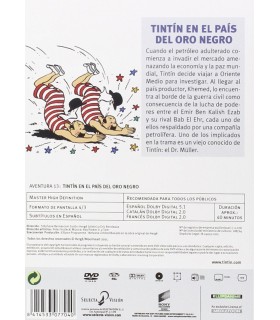 Les Aventures De Tintin: Tintin Au Pays De L'Or Noir [DVD]