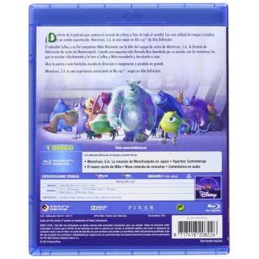 Monstruos, S.A. BLU-RAY