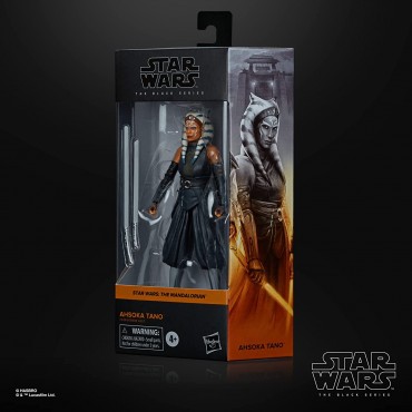 Figura Ahsoka Tano The Mandalorian Star Wars The Black Series Articulada 15 cms