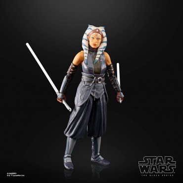Figura Ahsoka Tano The Mandalorian Star Wars The Black Series Articulada 15 cms