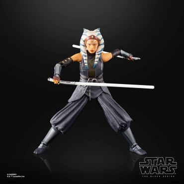 Figura Ahsoka Tano The Mandalorian Star Wars The Black Series Articulada 15 cms