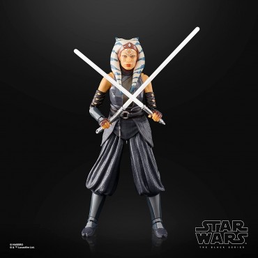 Figura Ahsoka Tano The Mandalorian Star Wars The Black Series Articulada 15 cms