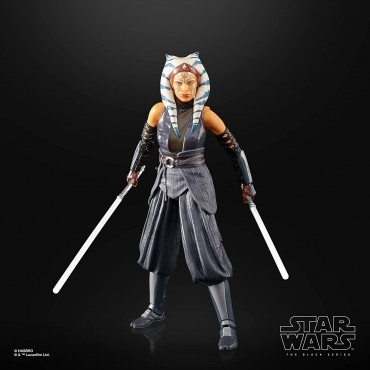 Figura Ahsoka Tano The Mandalorian Star Wars The Black Series Articulada 15 cms