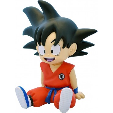 Hucha Figura Goku Sentado Bola de Dragón Dragon Ball 13,5 cms