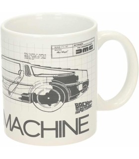 Taza Planos DeLorean Regreso al Futuro Back to the Future 300 mls                        