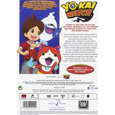 Yokai Watch Temporada 1 - Parte 1. Episodios 1 A 13 [DVD]