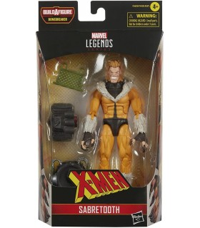 Figura Sabretooth X-Men Build-A-Figure Marvel Legends Series Articulada 15 cms