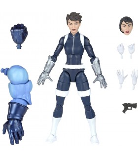 Figura Marvel's Quake con Build-A-Figure Marvel Legends Series Articulada 15 cms