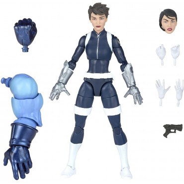 Figura Marvel's Quake con Build-A-Figure Marvel Legends Series Articulada 15 cms