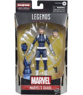 Figura Marvel's Quake con Build-A-Figure Marvel Legends Series Articulada 15 cms