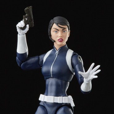 Figura Marvel's Quake con Build-A-Figure Marvel Legends Series Articulada 15 cms