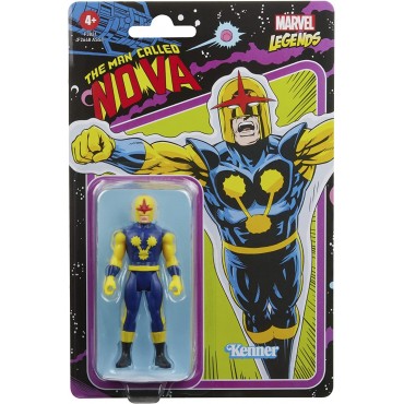 Figura Articulada The Man Called Nova Marvel Legends Retro 9,5 cms