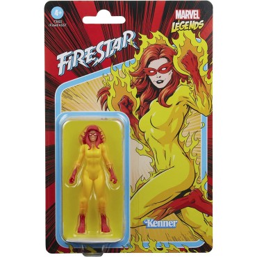 Figura Firestar Marvel Legends Retro 9,5 cms