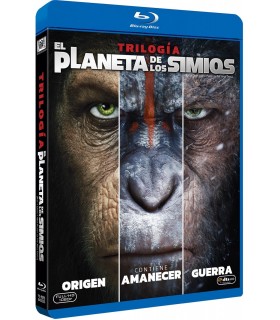Rise Of The Planet Of The Apes + Dawn Of The Planet Of The Apes + War For The Planet Of The Apes [BLU_RAY]