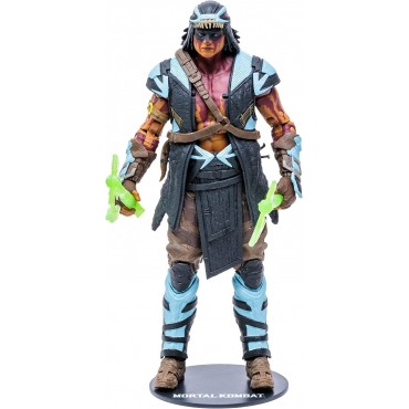 Figura Nightwolf Mortal Kombat 11 Articulada 18 cms