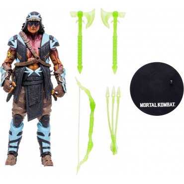 Figura Nightwolf Mortal Kombat 11 Articulada 18 cms