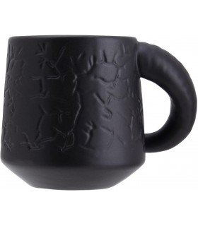 Taza Hellfire Club Stranger Things Relieve Cerámica 400 mls + Sticker
