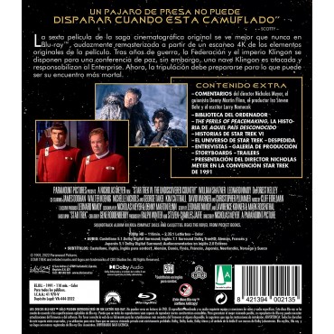 Star Trek VI: Aquel País Desconocido (Blu-ray) [Blu-ray]