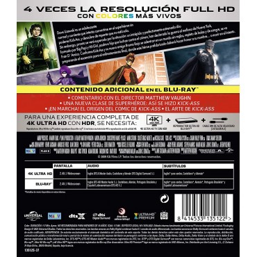 Kick-Ass: Listo Para Machacar [4K UHD,Blu-ray] (2010) Kick-Ass
