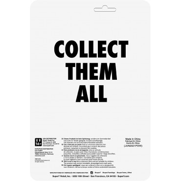 Figura Female Ghoul (Black & White) Submit Están Vivos Articulada 10 cms