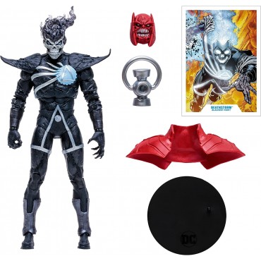 Figura Deathstorm Blackest Night Articulada 18 cms