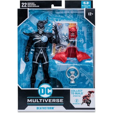 Figura Deathstorm Blackest Night Articulada 18 cms