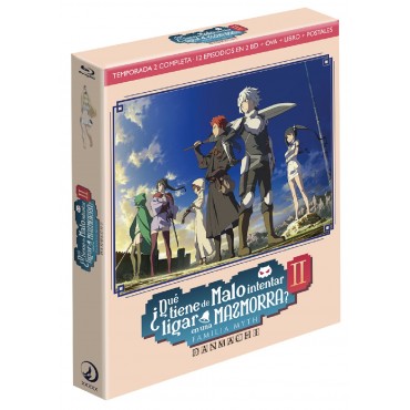 Danmachi Temporada 2. Bluray Coleccionistas Digipack. [Blu-ray]