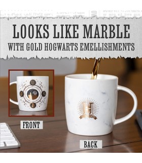 Taza Hogwarts Harry Potter Constelaciones y Casas Cerámica 400 mls