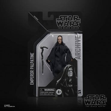 Figura Emperador Palpatine Star Wars The Black Series Articulada 15 cms